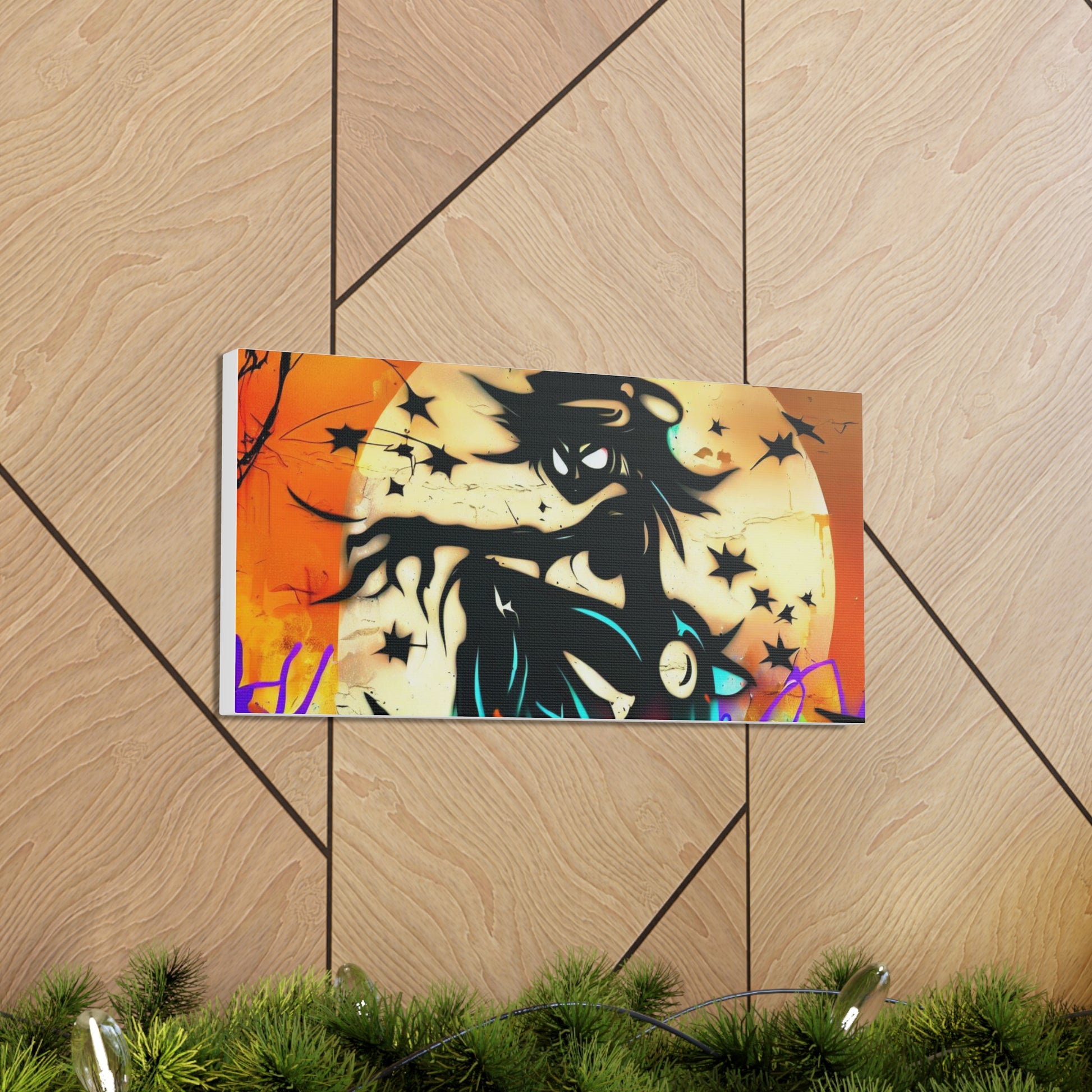 Halloween art, Witch canvas prints, Scary Halloween decor, Halloween home decor, Halloween wall, Gothic wall decor, Canvas Gallery Wraps - SaviTraviDesigns