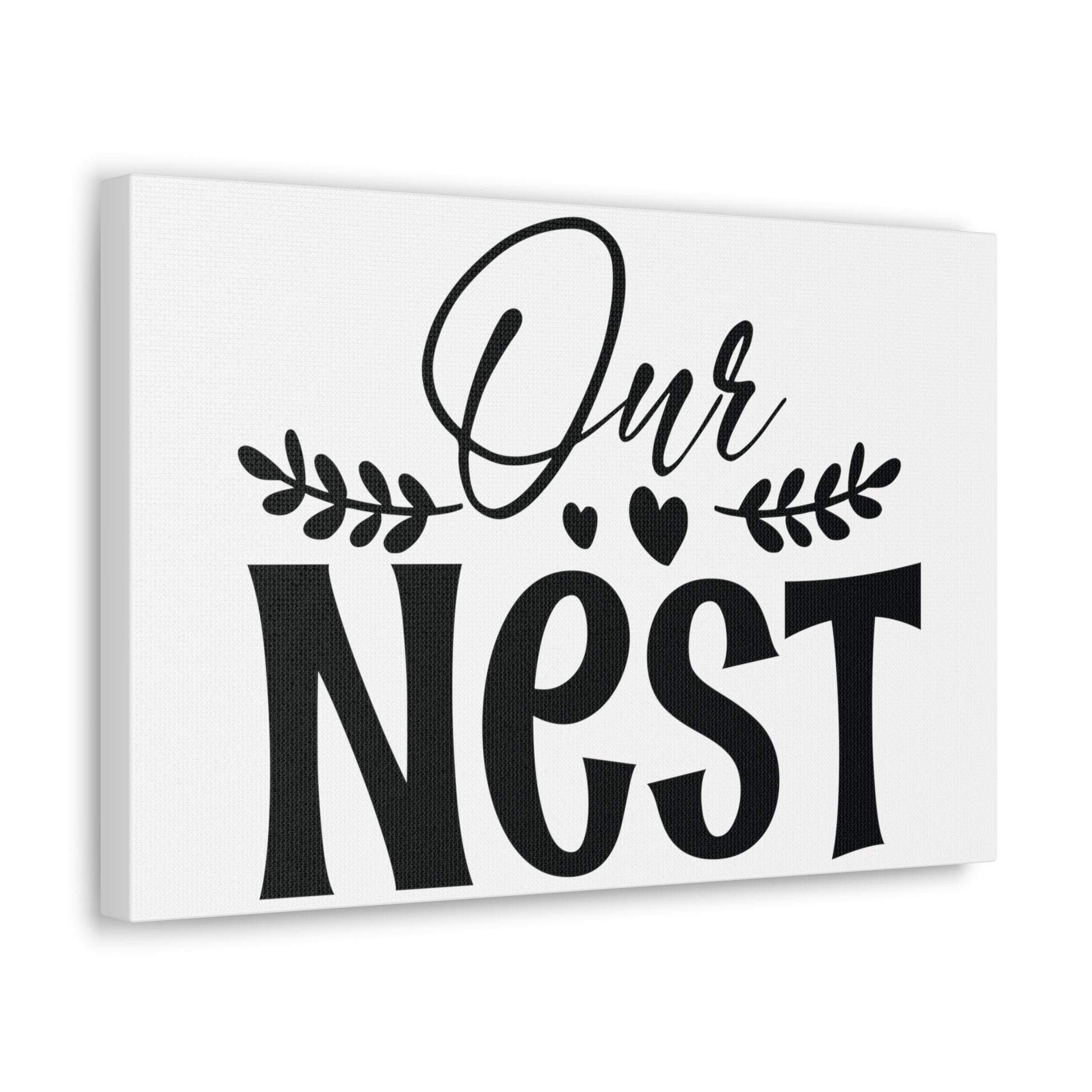 Our Nest, Home decor quotes, House and home signs, Inspirational home quotes, Home sweet home signs, Welcome home signs, Family home quotes, Living room wall quotes - SaviTraviDesigns