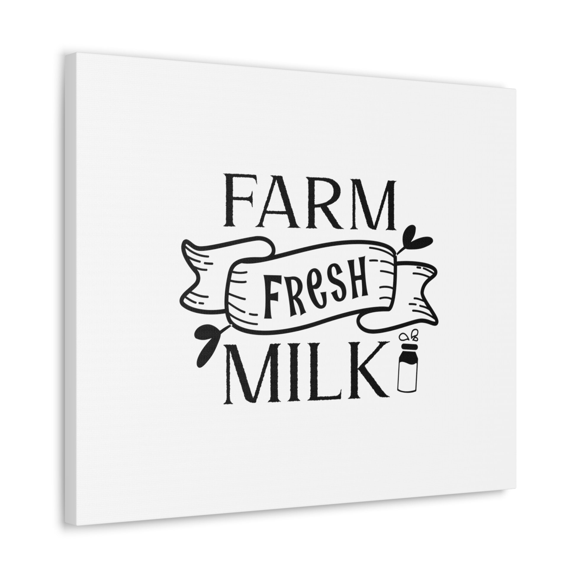 Farm Fresh Milk, Kitchen quote canvas prints, Kitchen wall decor quotes, Kitchen canvas art, Funny kitchen quotes on canvas, Inspirational kitchen quotes