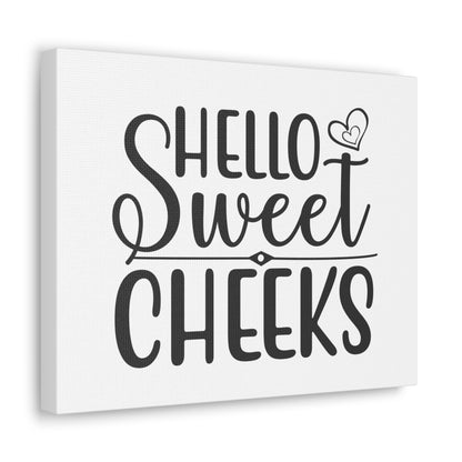 Hello Sweet Cheeks, Rustic Bathroom Decor, Farmhouse Bathroom Signs, Modern Bathroom Wall Decor, Funny Bathroom Signs, Bathroom Wall Art Ideas - SaviTraviDesigns