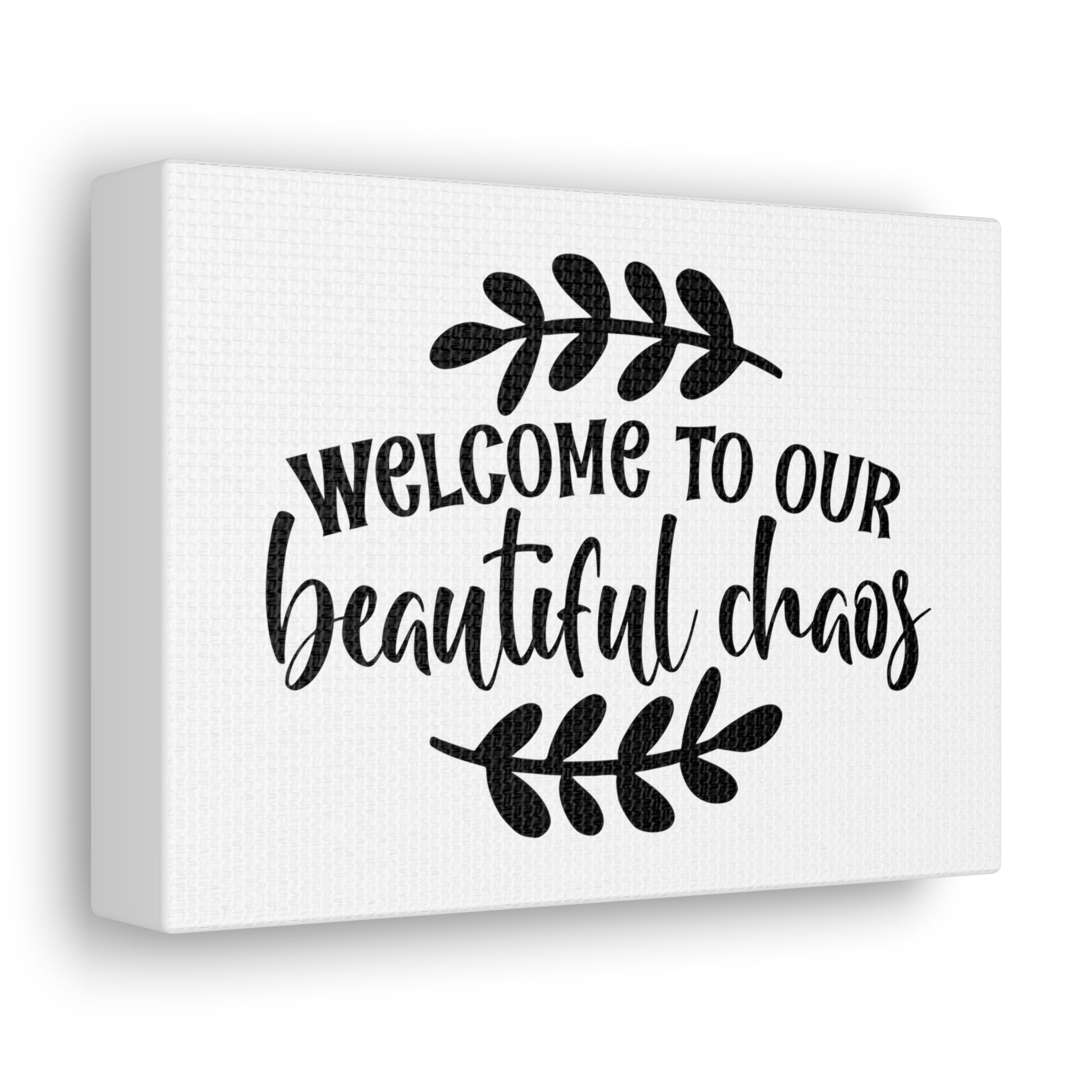 Welcome to Chaos, Home decor quotes, House and home signs, Inspirational home quotes, Home sweet home signs, Welcome home signs, Family home quotes, Living room wall quotes - SaviTraviDesigns