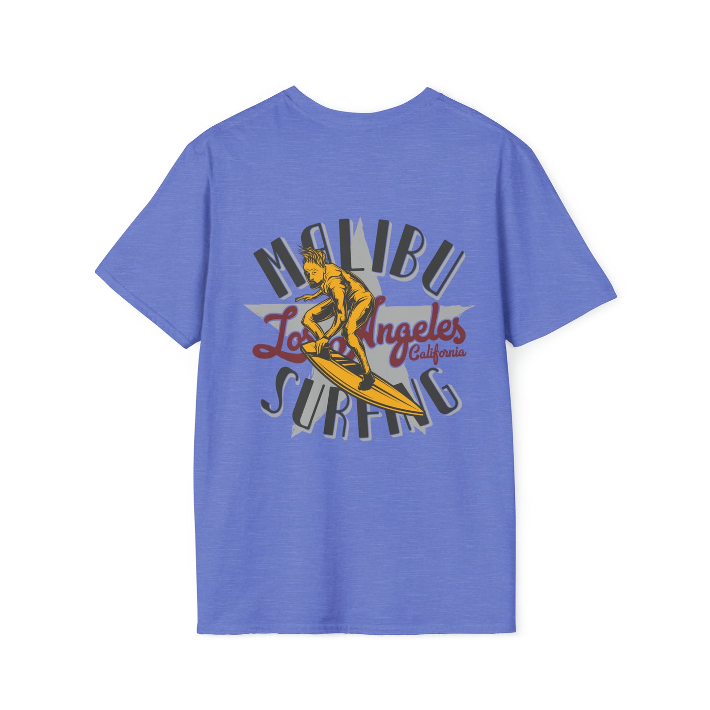 Malibu Surfing, Beachwear Graphics, Tropical T-Shirt Designs, Ocean-Inspired Shirts, Surfing Graphics, Sun and Sand Apparel, Summer Wardrobe Essentials - SaviTraviDesigns