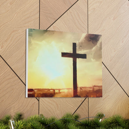 Christian wall art, Cross wall art, Country art, Canvas Gallery Wraps - SaviTraviDesigns