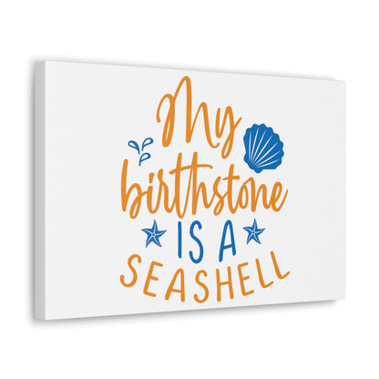 My Birthstone Is A Seashell, Mermaid Wall Art, Coastal Mermaid Decor, Beach House Mermaid Signs, Nautical Mermaid Decor, Mermaid Nursery Wall Decor - SaviTraviDesigns