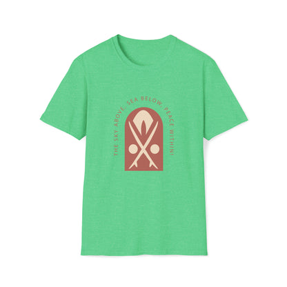 Ocean Life |Beach Lifestyle Shirts | Summer Vibe Apparel Heather Irish Green