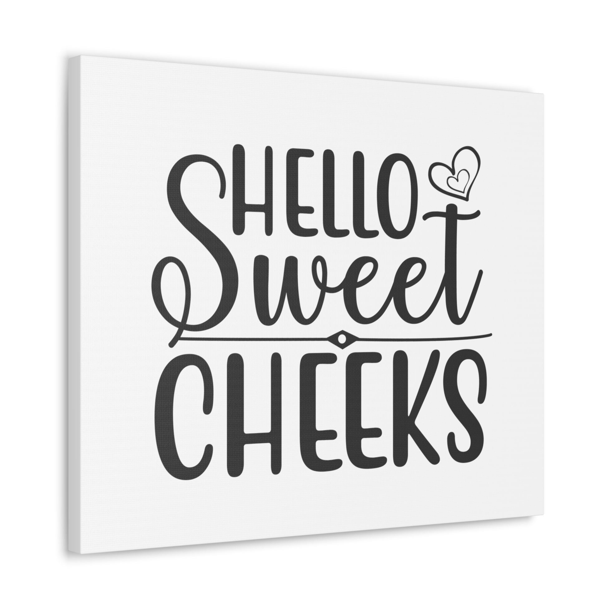 Hello Sweet Cheeks, Rustic Bathroom Decor, Farmhouse Bathroom Signs, Modern Bathroom Wall Decor, Funny Bathroom Signs, Bathroom Wall Art Ideas - SaviTraviDesigns