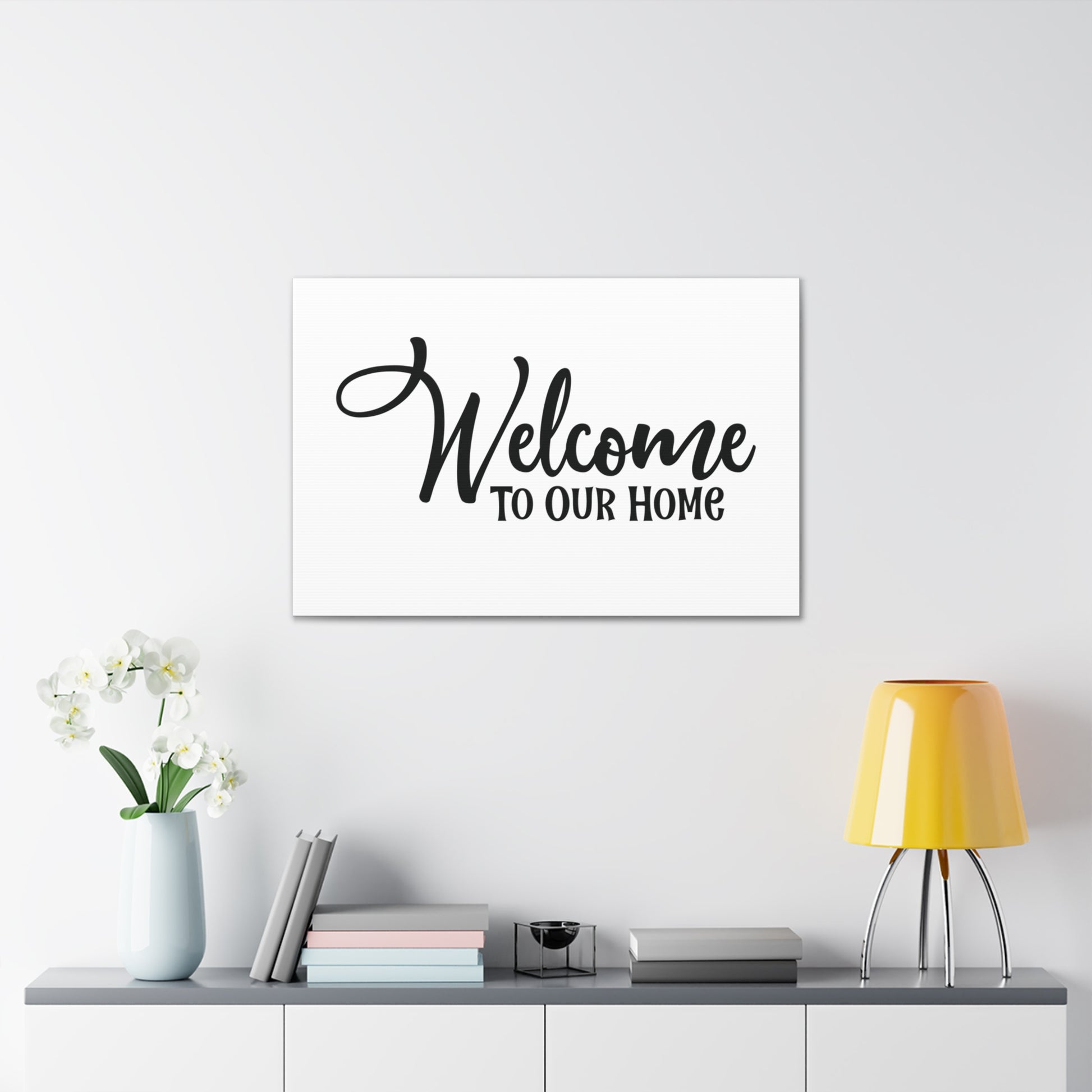 Welcome to Our Home, Home decor quotes, House and home signs, Inspirational home quotes, Home sweet home signs, Welcome home signs, Family home quotes, Living room wall quotes - SaviTraviDesigns