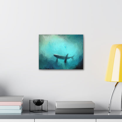 Giant Whale Oil Painting Canvas