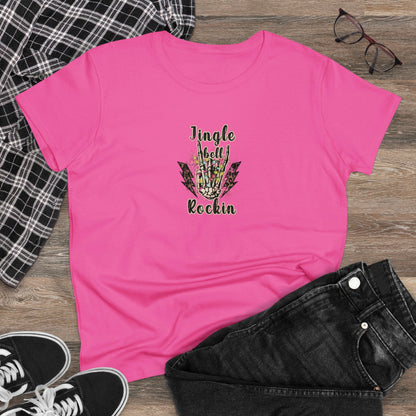 Jingle Bell Rockin, Christmas Graphic Shirts, Festive Holiday T-Shirts, Ugly Christmas Sweater Tees, Funny Christmas Shirt Designs, Cute Xmas Graphic Tees