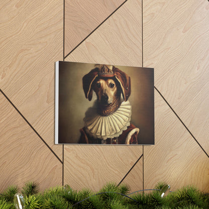 Fancy Dog, Canvas Dog Art, Dog Wall Art, Canine Canvas Art,Canvas Gallery Wraps, Pet Art