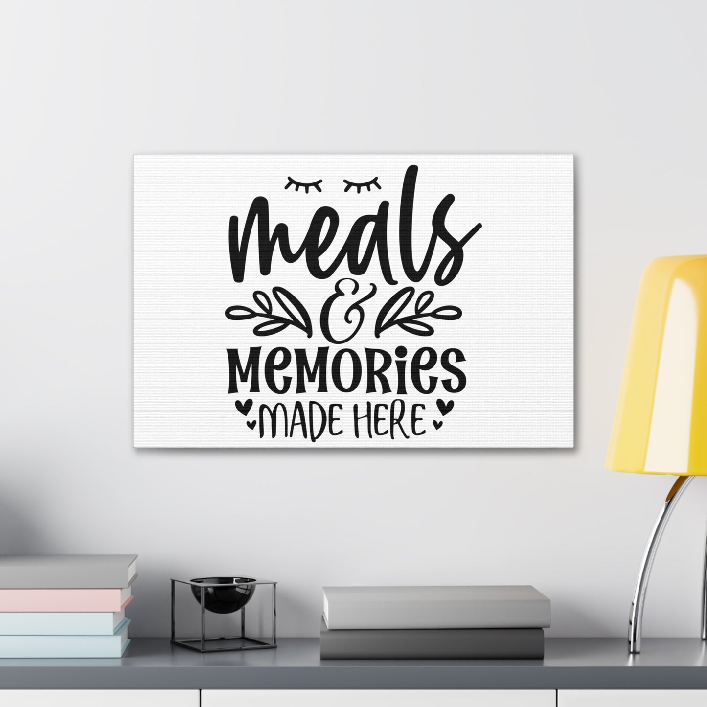 Memories Made Here, Kitchen quote canvas prints, Kitchen wall decor quotes, Kitchen canvas art, Funny kitchen quotes on canvas, Inspirational kitchen quotes - SaviTraviDesigns