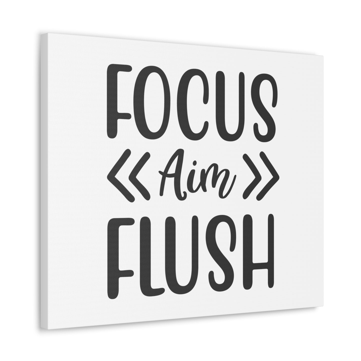 Focus Aim Flush, Rustic Bathroom Decor, Farmhouse Bathroom Signs, Modern Bathroom Wall Decor, Funny Bathroom Signs, Bathroom Wall Art Ideas - SaviTraviDesigns