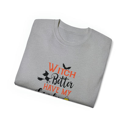 Witch Better Have My Candy, Halloween Graphic Shirts, Spooky Halloween Shirts, Scary Halloween Shirt Designs, Cute Halloween Graphic Tees, Funny Halloween Shirt Ideas - SaviTraviDesigns