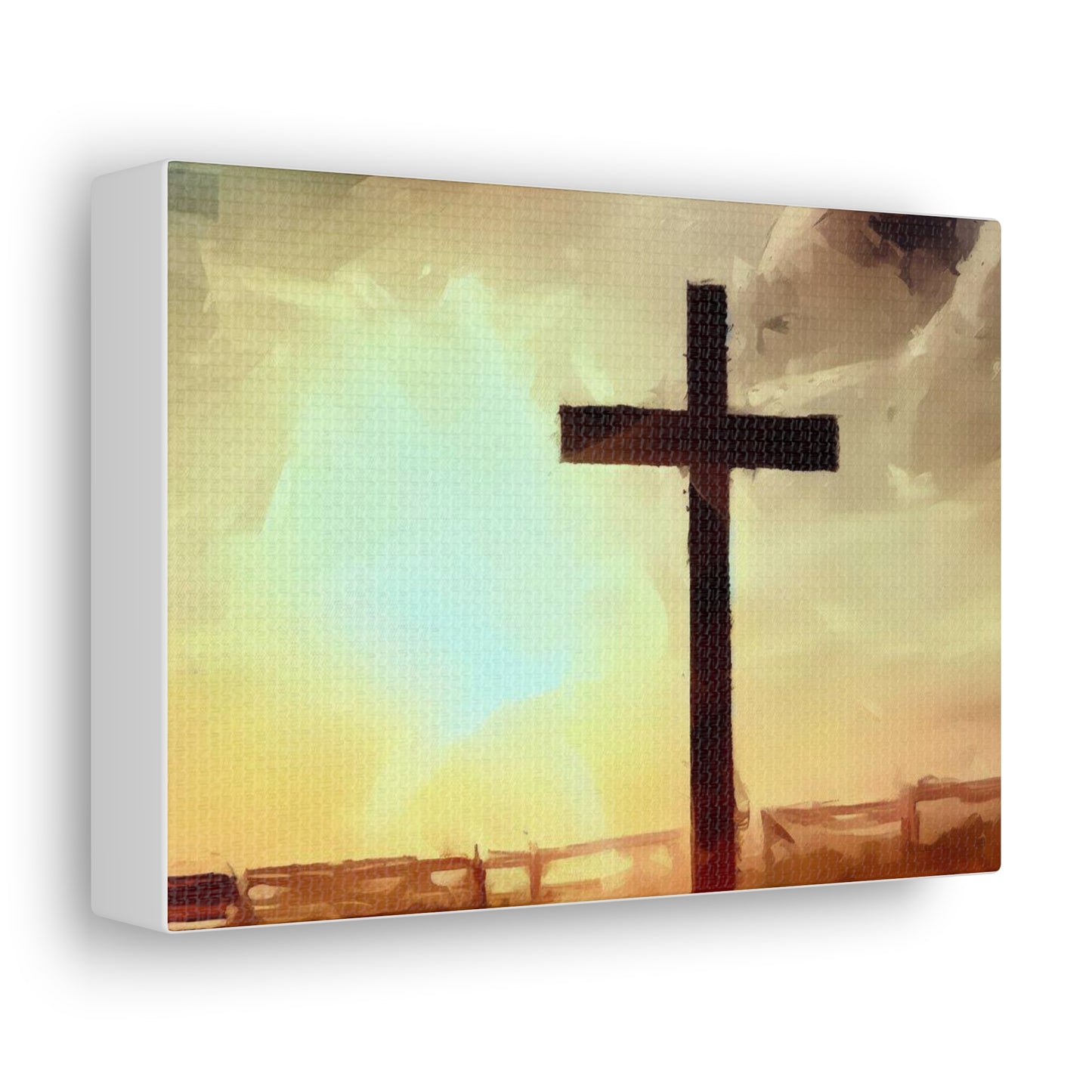 Christian wall art, Cross wall art, Country art, Canvas Gallery Wraps - SaviTraviDesigns