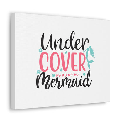 Under Cover Mermaid, Mermaid Wall Art, Coastal Mermaid Decor, Beach House Mermaid Signs, Nautical Mermaid Decor, Mermaid Nursery Wall Decor - SaviTraviDesigns