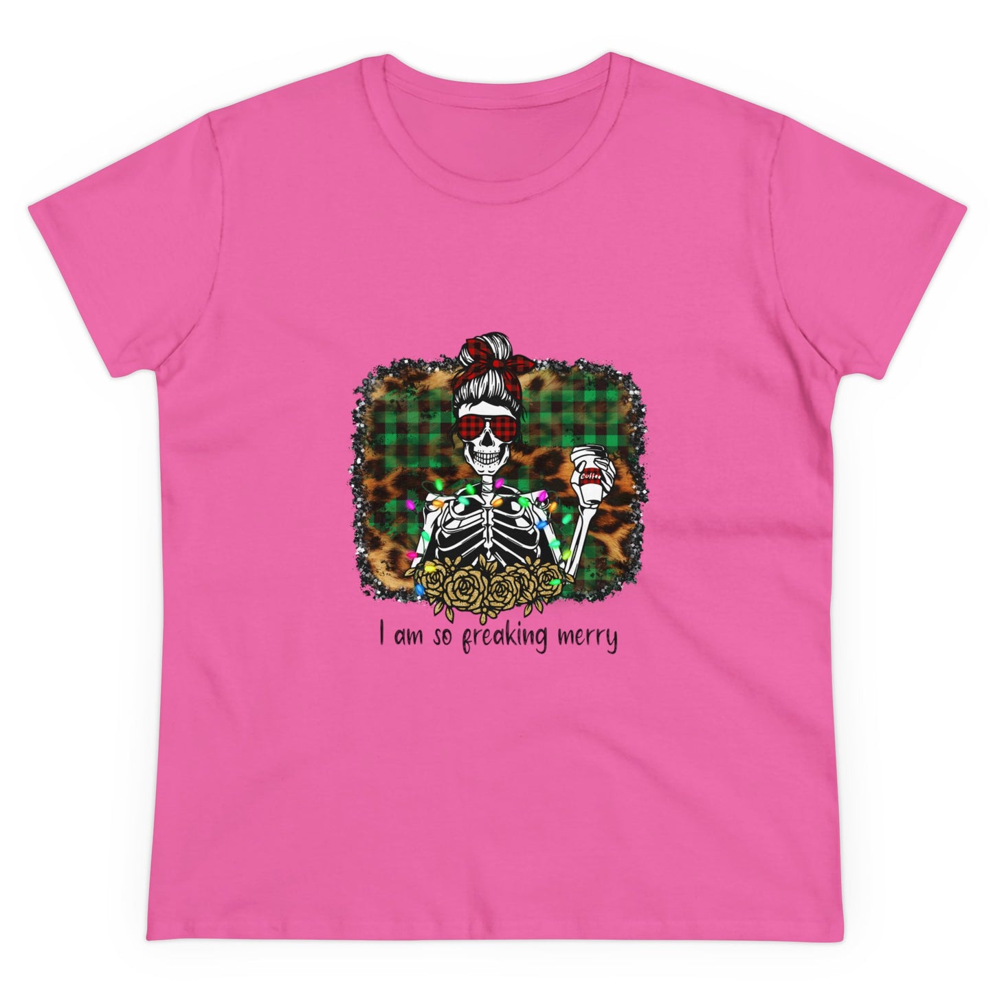 I'm So Freaking Merry, Christmas Graphic Shirts, Festive Holiday T-Shirts, Ugly Christmas Sweater Tees, Funny Christmas Shirt Designs, Cute Xmas Graphic Tees Azalea