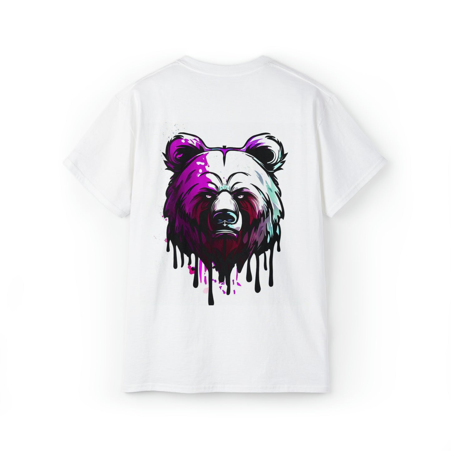 Graffiti Shirt, Urban Style, Graffiti Bear, Purple Bear - SaviTraviDesigns