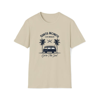 Santa Monica Surf Lifestyle |Beach Lifestyle Shirts | Summer Vibe Apparel Sand