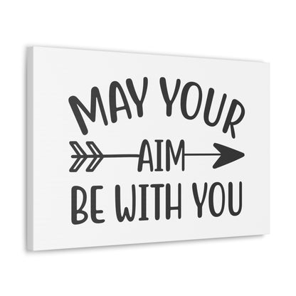 May Your Aim Be With You, Rustic Bathroom Decor, Farmhouse Bathroom Signs, Modern Bathroom Wall Decor, Funny Bathroom Signs, Bathroom Wall Art Ideas - SaviTraviDesigns