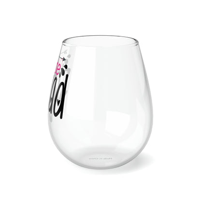 Nurse Squad, Nurse Wine Glass, Wine Lover stemless, Unique stemless wine glass, Trendy wine glass, Wine glass gift, Stemless Wine Glass - SaviTraviDesigns