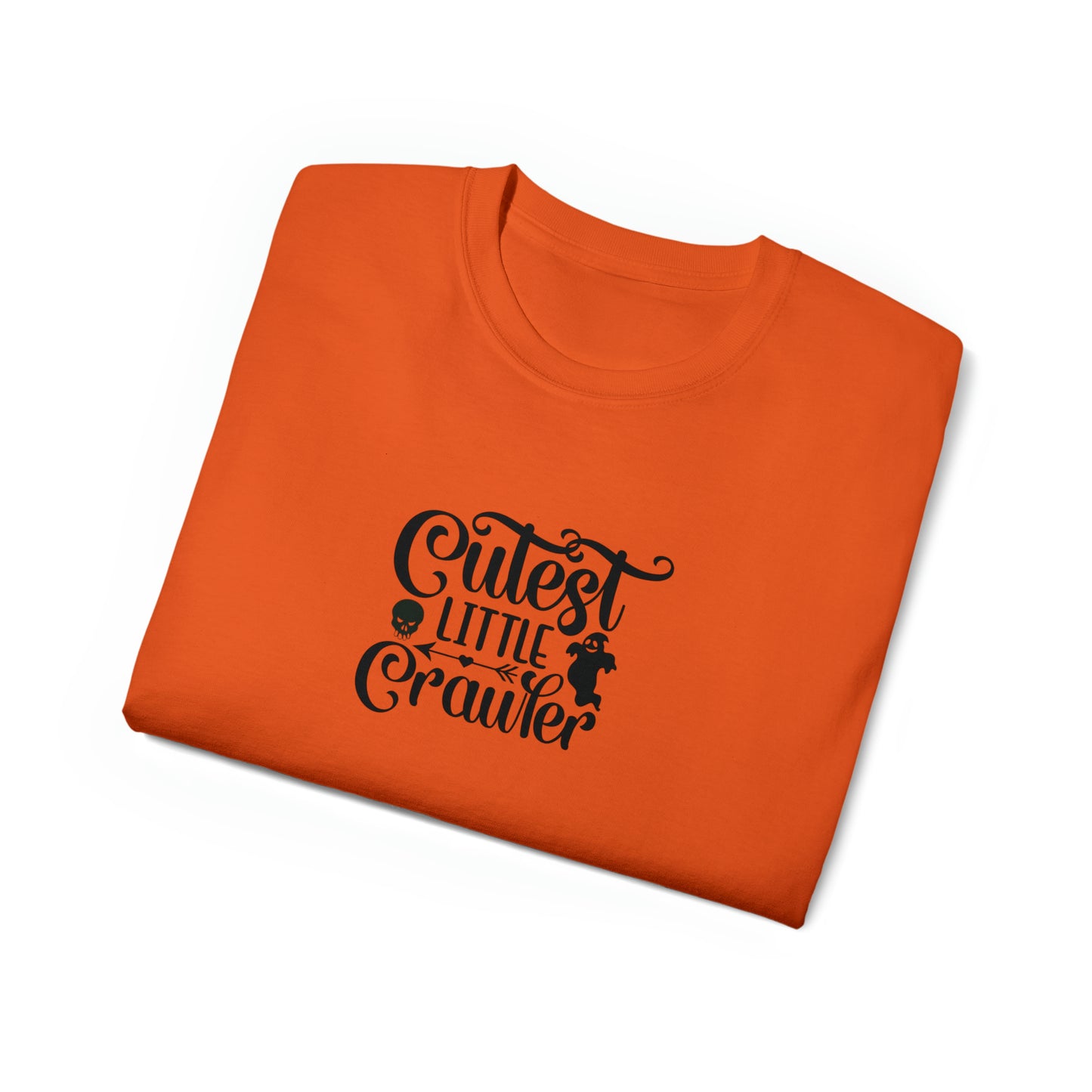 Cutest Little Crawler, Halloween Graphic Shirts, Spooky Halloween Shirts, Scary Halloween Shirt Designs, Cute Halloween Graphic Tees, Funny Halloween Shirt Ideas