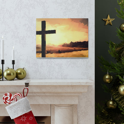 Christian wall art, Cross wall art, country art, Canvas Gallery Wraps - SaviTraviDesigns