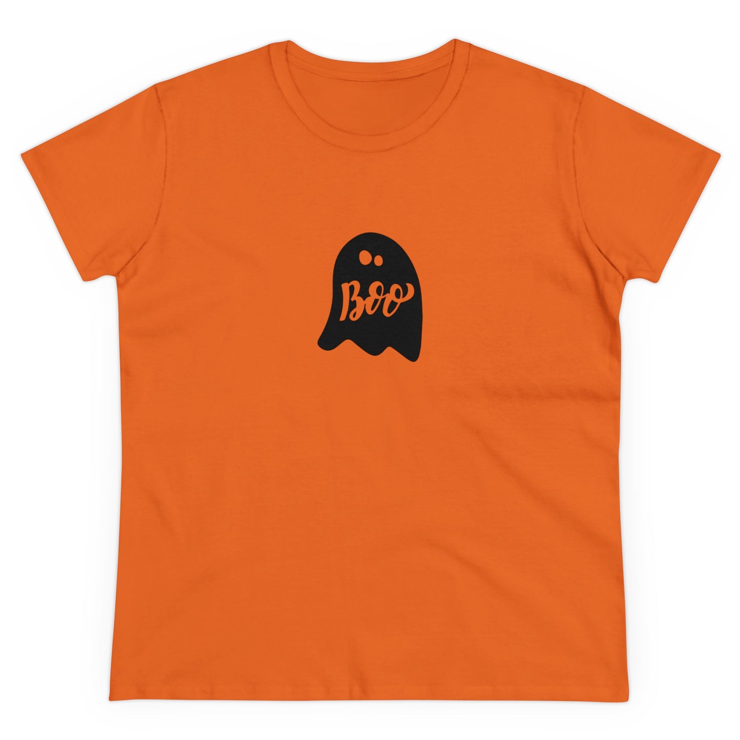 Boo Shirt, Cute Ghost, Halloween Graphic Shirts, Spooky Halloween Shirts, Scary Halloween Shirt Designs, Cute Halloween Graphic Tees, Funny Halloween Shirt Ideas Orange