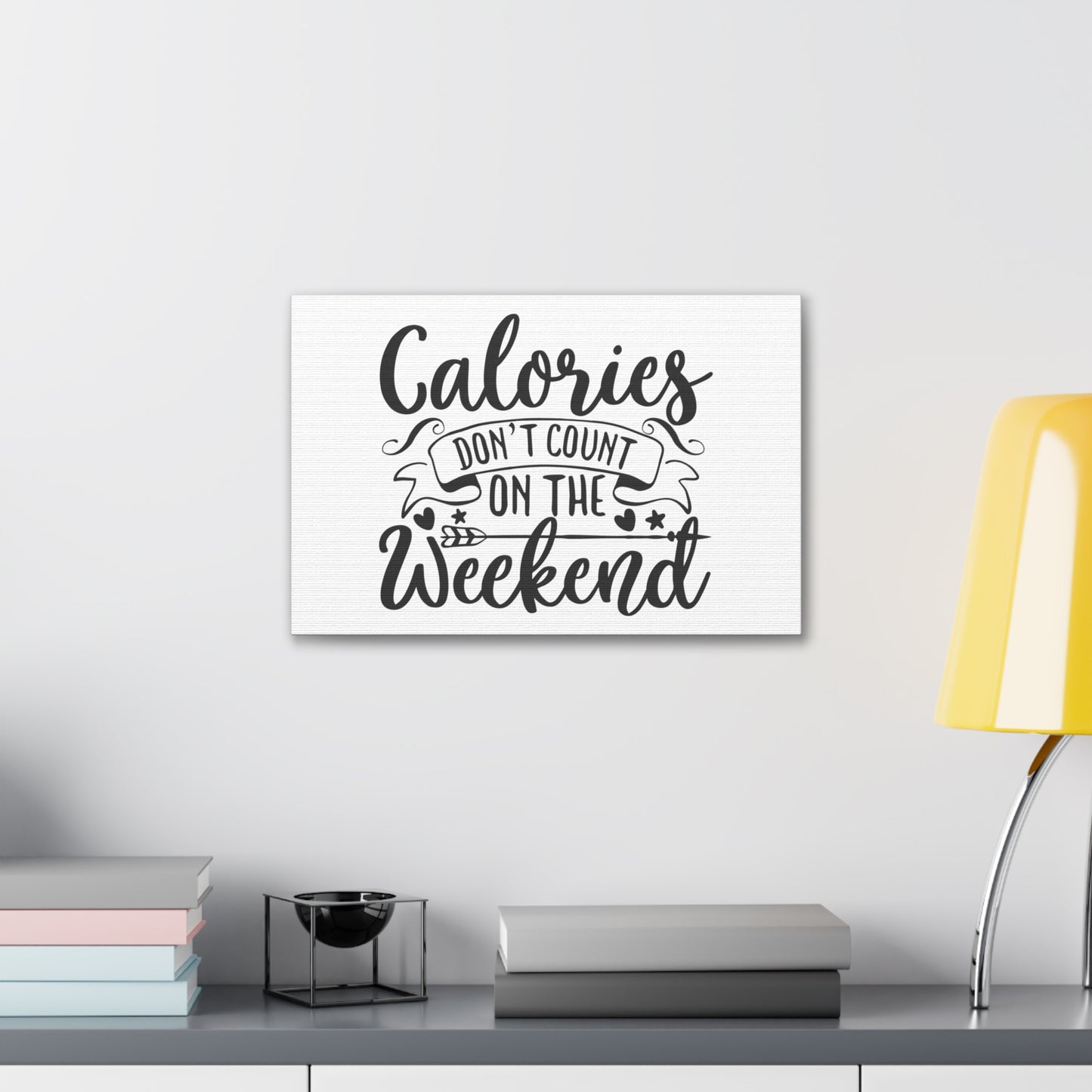 Calories Don't Count, Kitchen quote canvas prints, Kitchen wall decor quotes, Kitchen canvas art, Funny kitchen quotes on canvas, Inspirational kitchen quotes