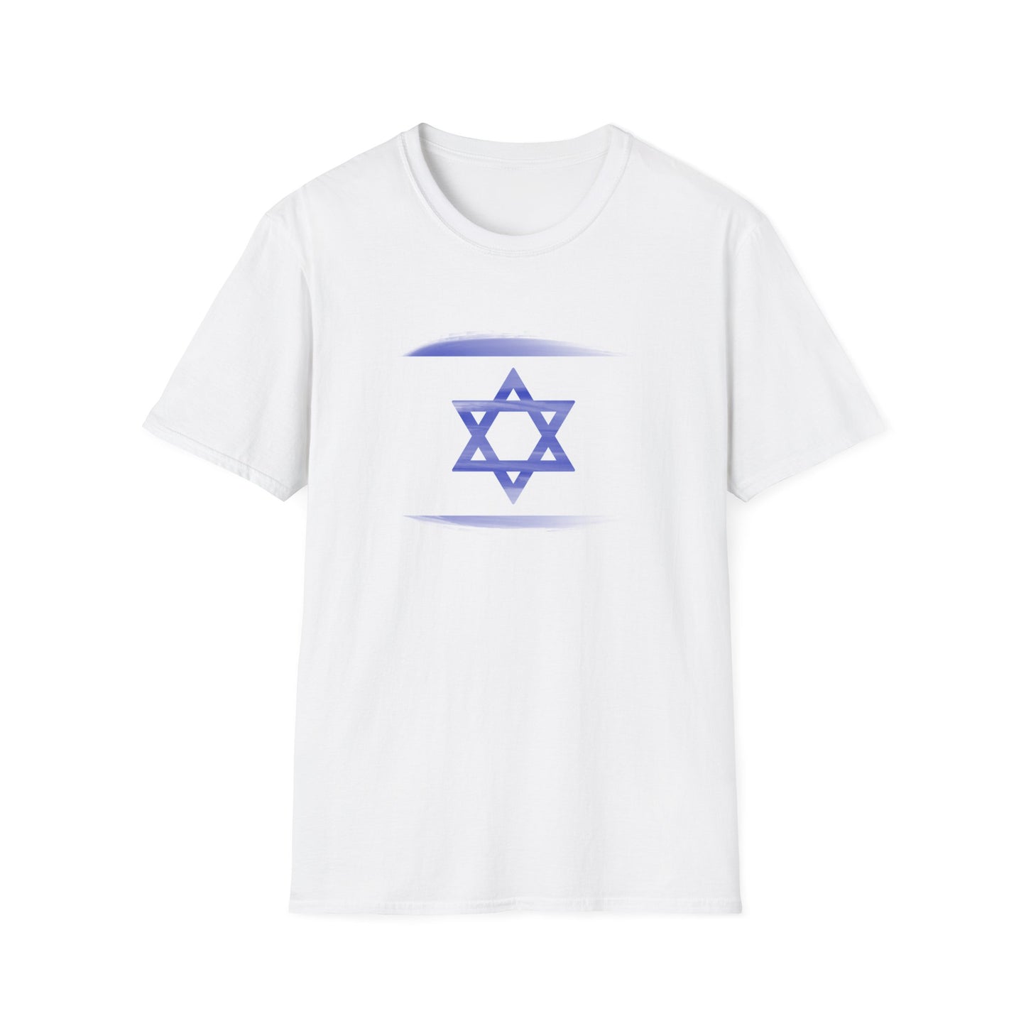 Israel Flag Graphic Tee Shirt White