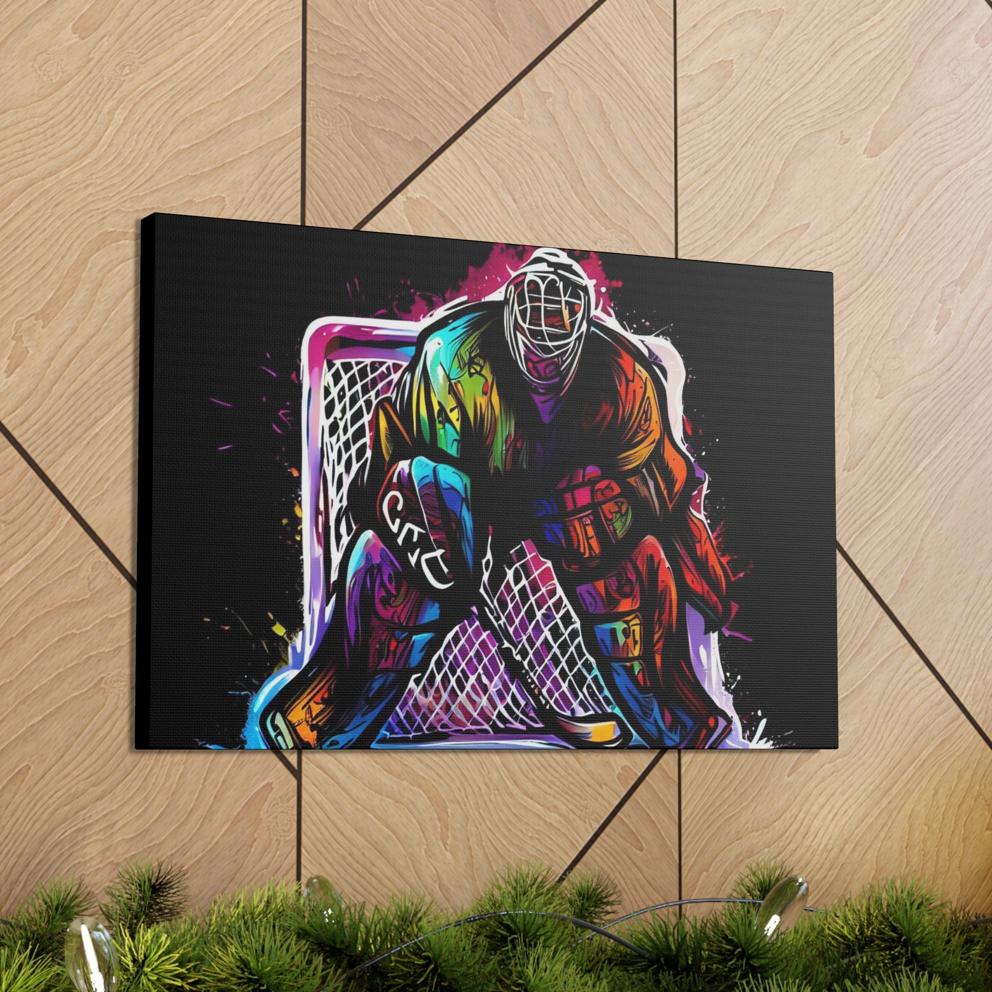 Hockey Canvas print, Graffiti canvas prints, Spray can art paintings, Street art canvas art, Urban graffiti artwork, Graffiti wall decor