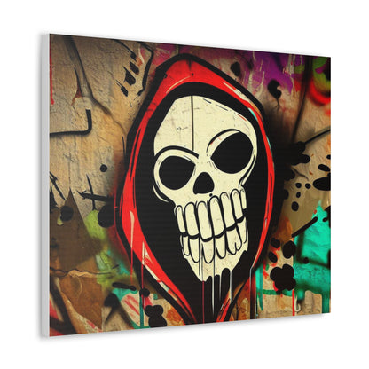 Halloween art, Skeleton canvas prints, Scary Halloween decor, Halloween home decor, Halloween wall, Gothic wall decor, Canvas Gallery Wraps - SaviTraviDesigns