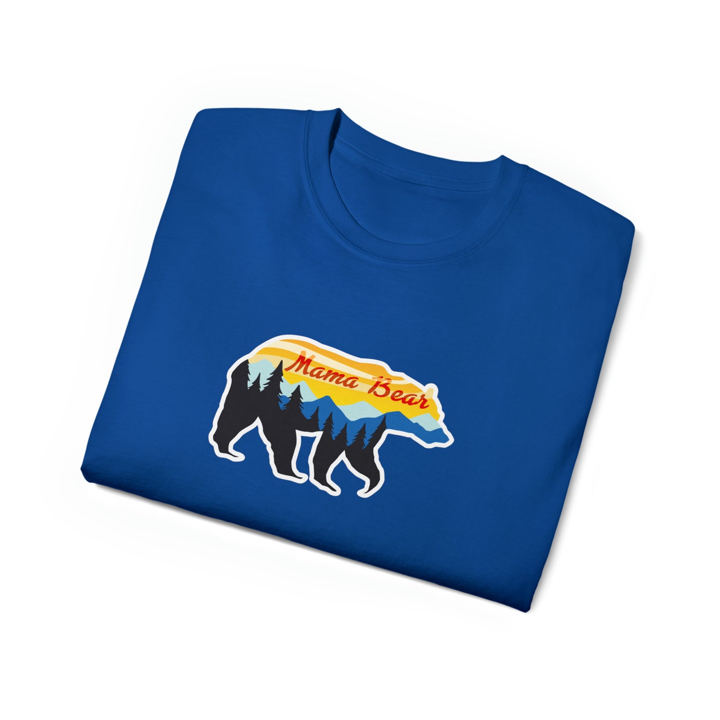 Mama Bear Tshirt, Outdoor Graphic T-shirt, Adventure T-Shirts, Nature Tees, Hiking T-Shirts, Camping Graphic Shirts, Mountain Tee Shirts - SaviTraviDesigns