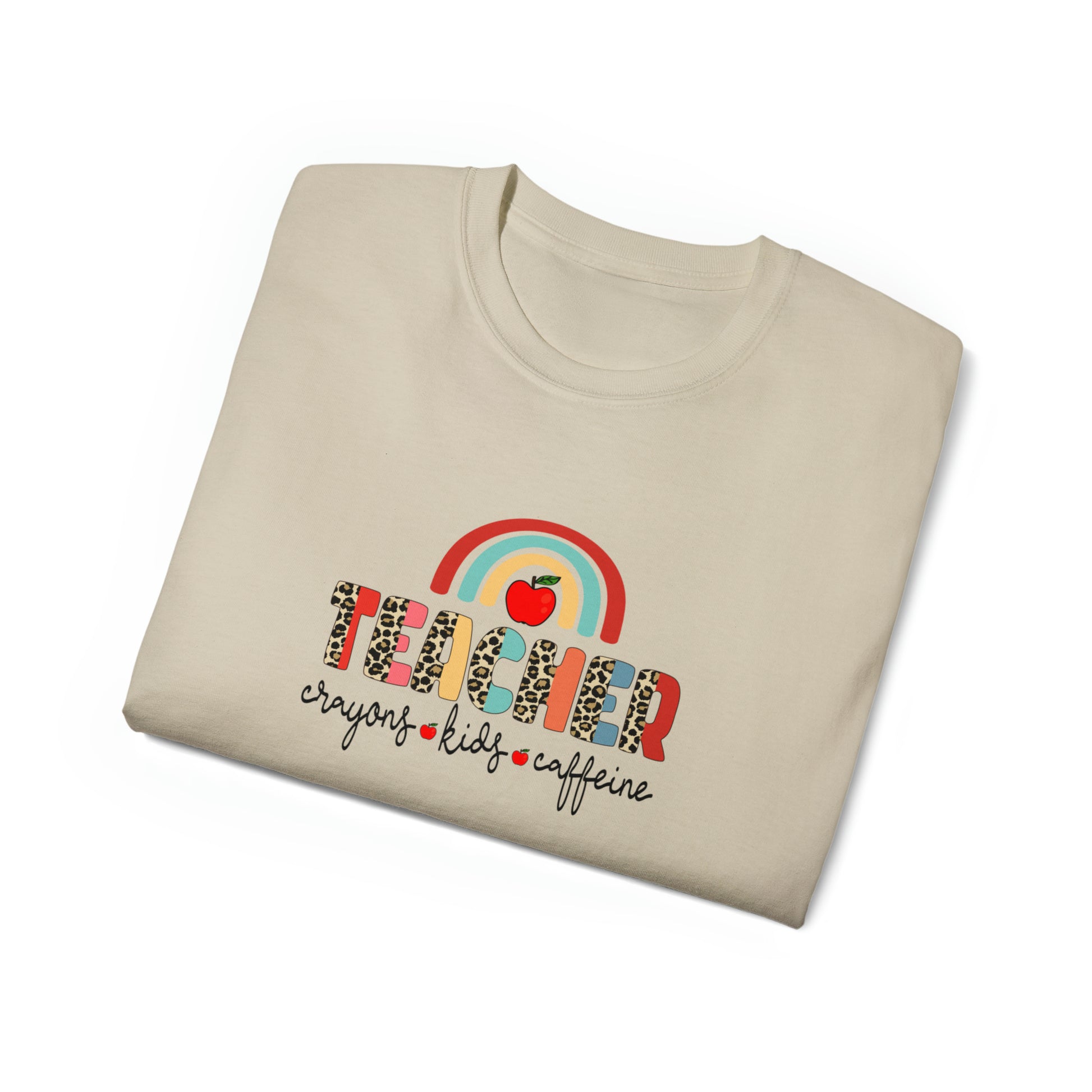 Teacher Crayons, Teacher Kids, Teacher Caffeine, Teacher Graphic Design Shirts, Educator T-Shirt Designs, Classroom Theme Shirts, Inspirational Teacher Tees, Teacher Appreciation Shirts - SaviTraviDesigns