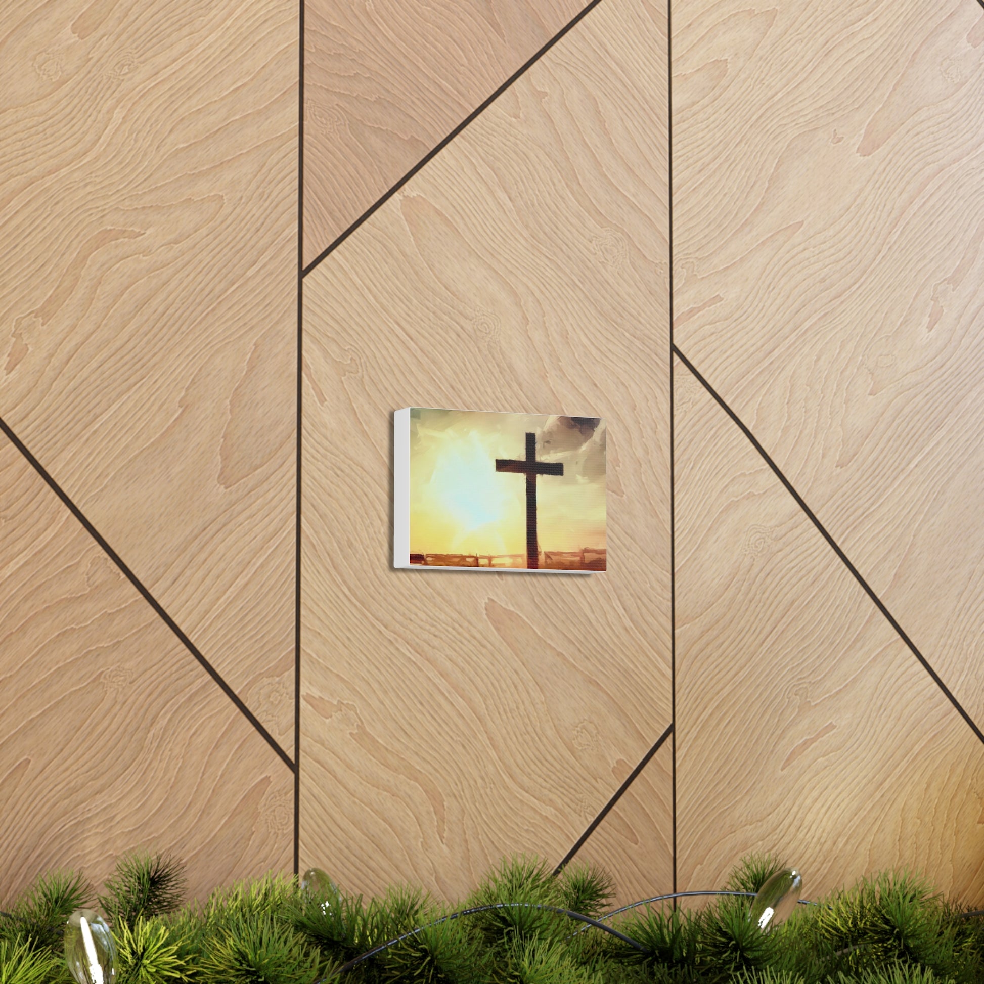 Christian wall art, Cross wall art, Country art, Canvas Gallery Wraps - SaviTraviDesigns