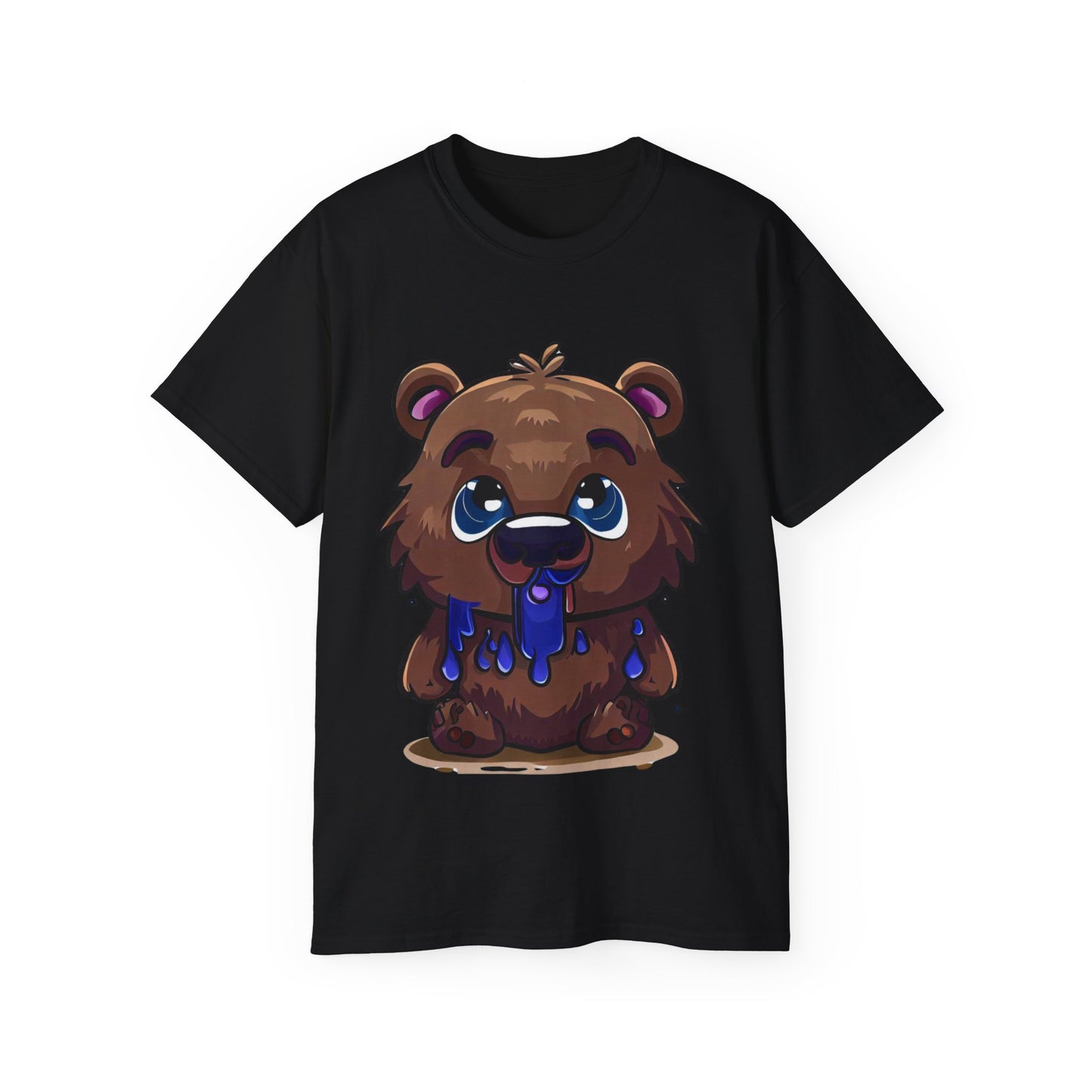 Baby Bear Graffiti Style Graphic T Shirt