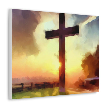 Christian wall art, Cross wall art, Country art, Canvas Gallery Wraps - SaviTraviDesigns