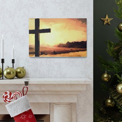 Christian wall art, Cross wall art, country art, Canvas Gallery Wraps - SaviTraviDesigns