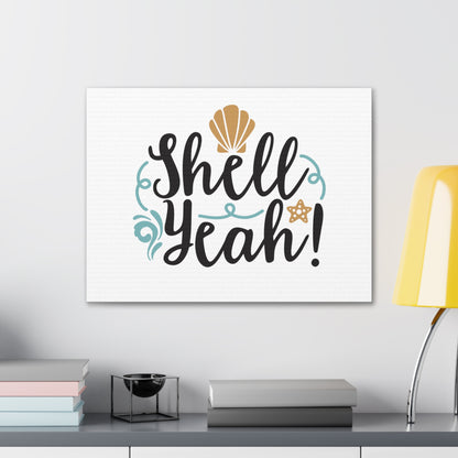 Shell Yeah, Mermaid Wall Art, Coastal Mermaid Decor, Beach House Mermaid Signs, Nautical Mermaid Decor, Mermaid Nursery Wall Decor - SaviTraviDesigns