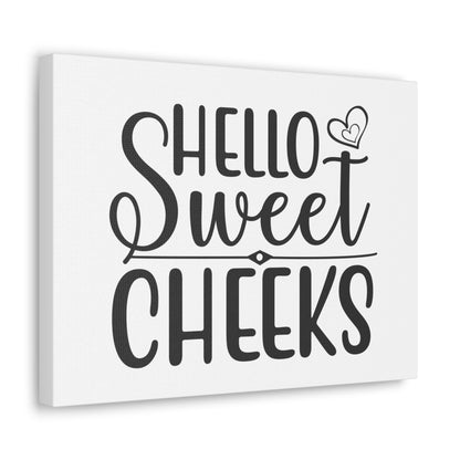 Hello Sweet Cheeks, Rustic Bathroom Decor, Farmhouse Bathroom Signs, Modern Bathroom Wall Decor, Funny Bathroom Signs, Bathroom Wall Art Ideas - SaviTraviDesigns