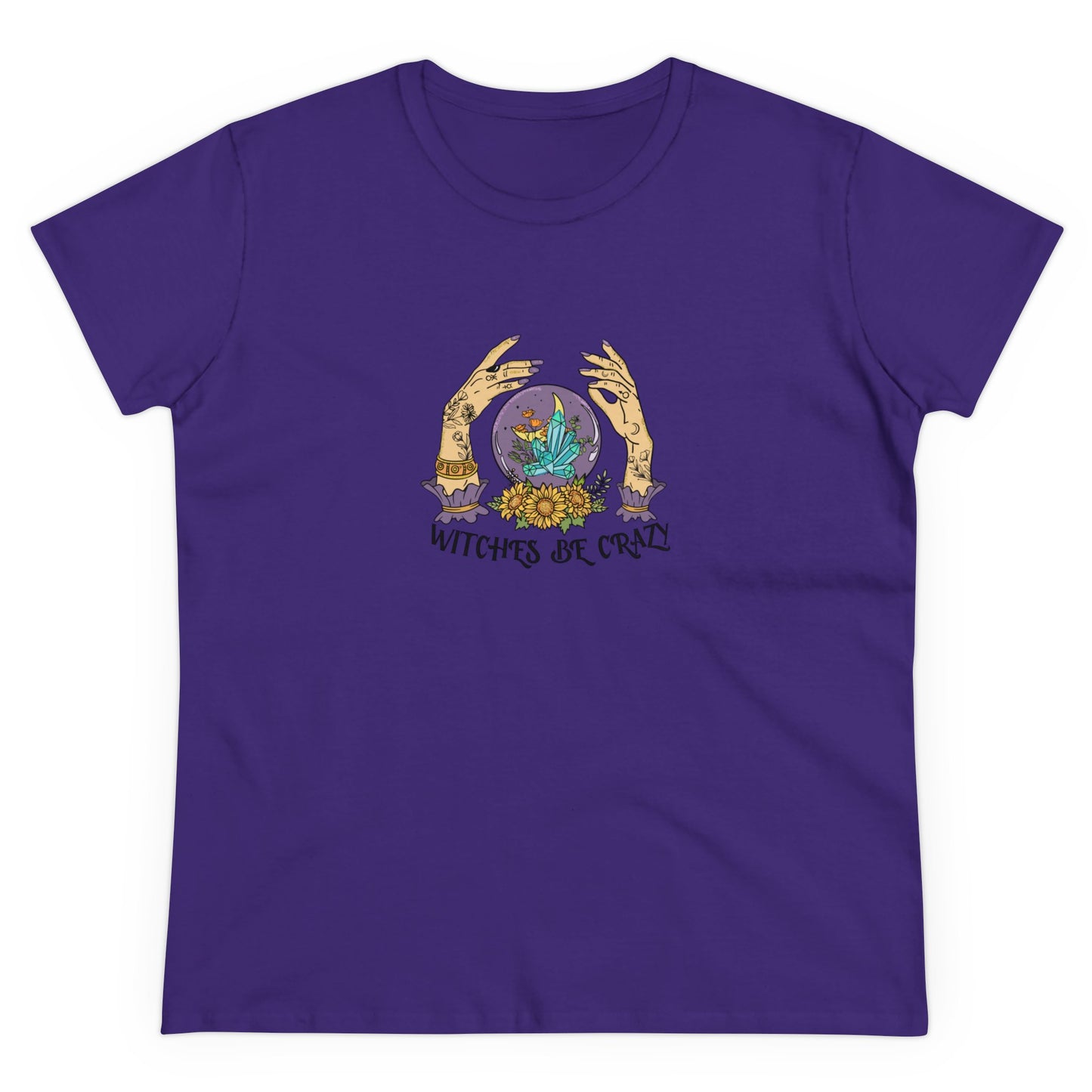 Witches Be Crazy, Halloween Graphic Shirts, Spooky Halloween Shirts, Scary Halloween Shirt Designs, Cute Halloween Graphic Tees, Funny Halloween Shirt Ideas Purple