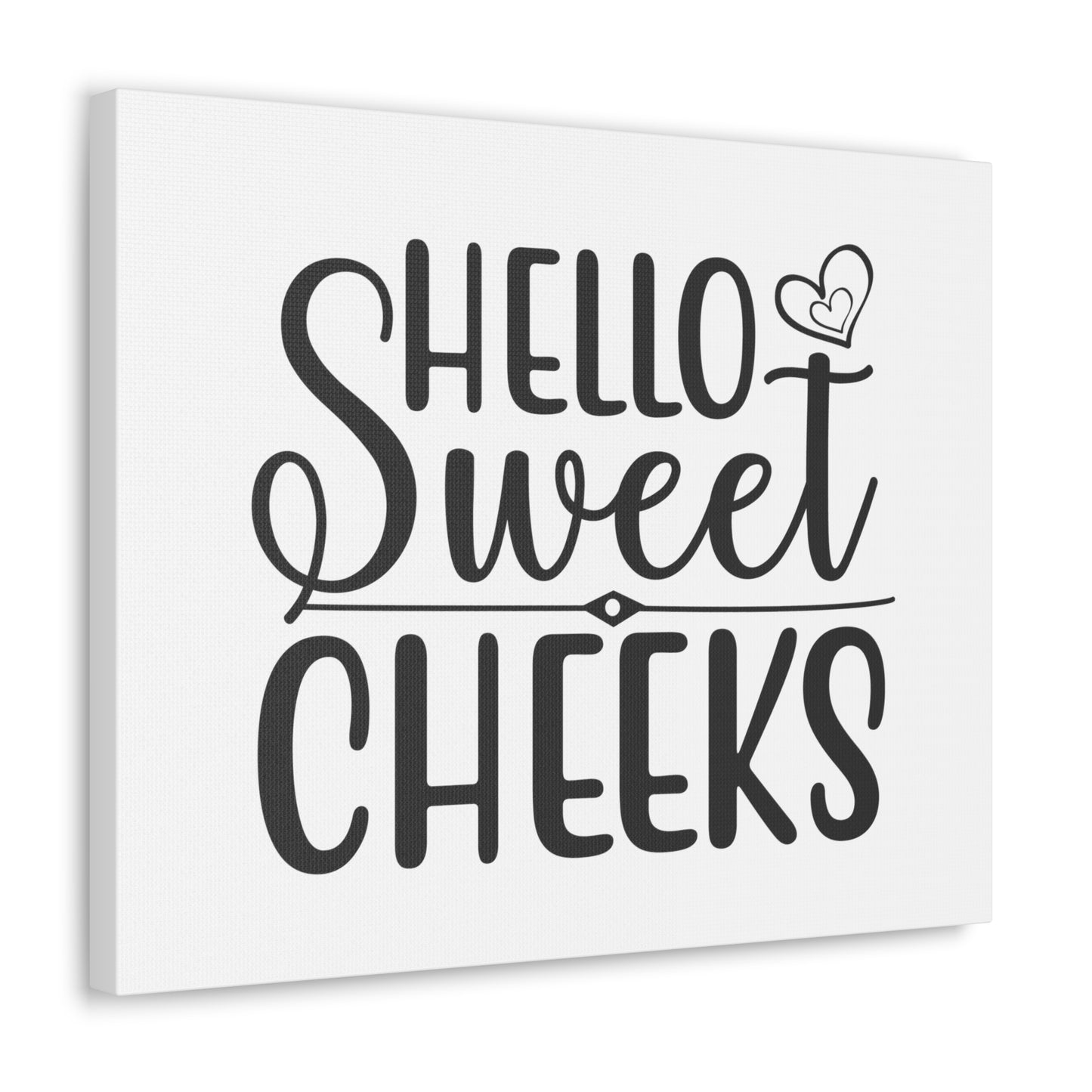 Hello Sweet Cheeks, Rustic Bathroom Decor, Farmhouse Bathroom Signs, Modern Bathroom Wall Decor, Funny Bathroom Signs, Bathroom Wall Art Ideas - SaviTraviDesigns