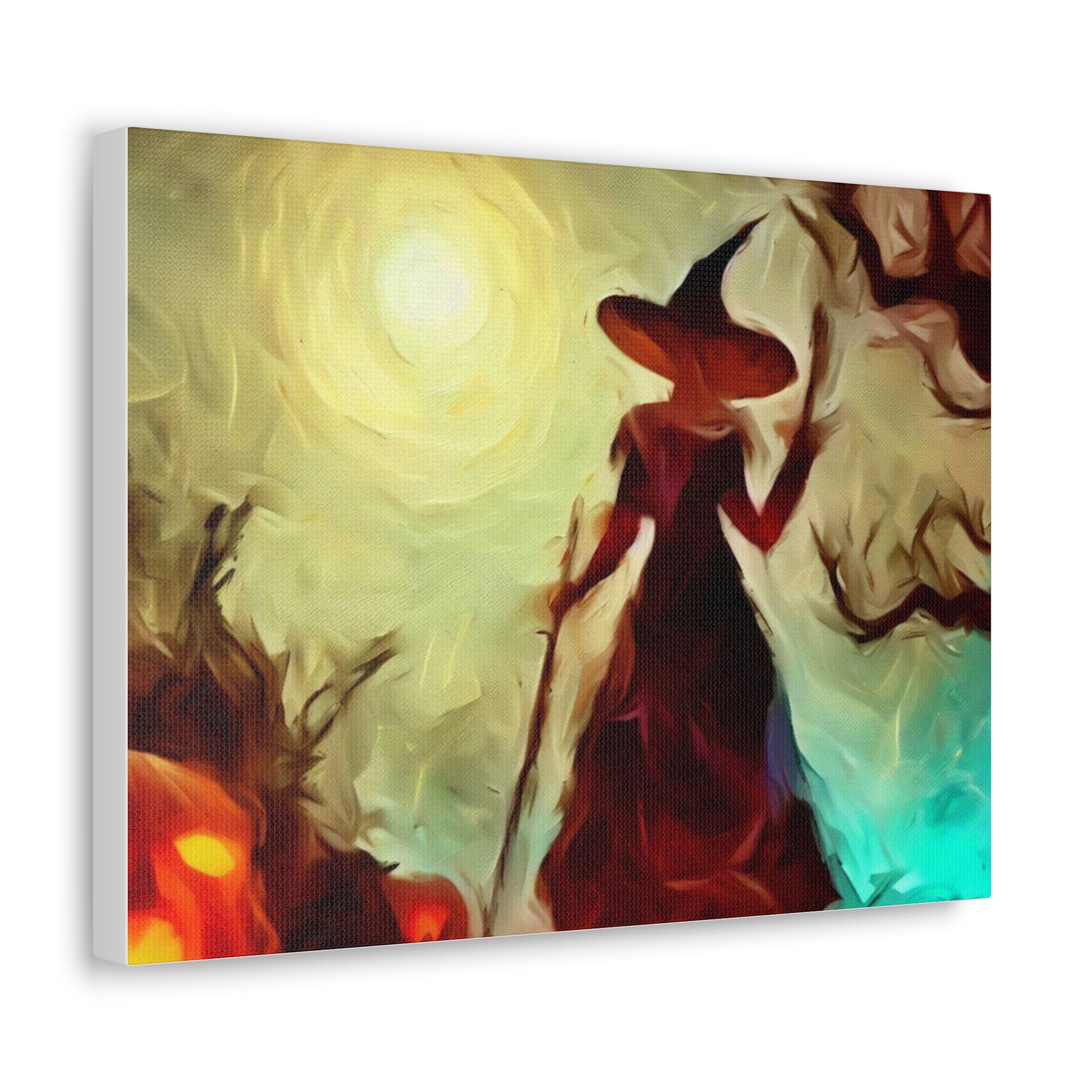 Halloween art, Witch canvas prints, Scary Halloween decor, Halloween home decor, Halloween wall, Gothic wall decor, Canvas Gallery Wraps - SaviTraviDesigns