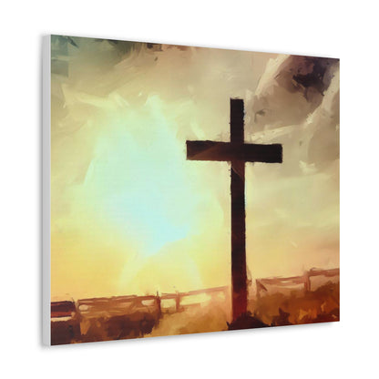 Christian wall art, Cross wall art, Country art, Canvas Gallery Wraps - SaviTraviDesigns