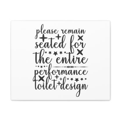 Please Remain Seated, Rustic Bathroom Decor, Farmhouse Bathroom Signs, Modern Bathroom Wall Decor, Funny Bathroom Signs, Bathroom Wall Art Ideas - SaviTraviDesigns