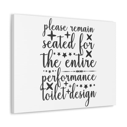 Please Remain Seated, Rustic Bathroom Decor, Farmhouse Bathroom Signs, Modern Bathroom Wall Decor, Funny Bathroom Signs, Bathroom Wall Art Ideas - SaviTraviDesigns