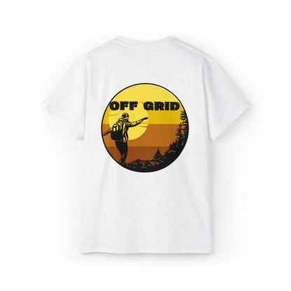 Off Grid T-Shirt, Outdoor Graphic T-shirt, Adventure T-Shirts, Nature Tees, Hiking T-Shirts, Camping Graphic Shirts, Mountain Tee Shirts - SaviTraviDesigns