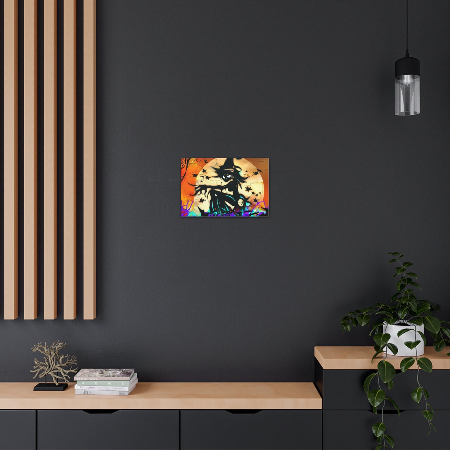 Halloween art, Witch canvas prints, Scary Halloween decor, Halloween home decor, Halloween wall, Gothic wall decor, Canvas Gallery Wraps - SaviTraviDesigns