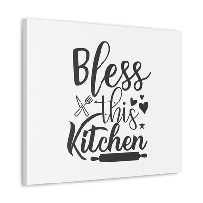 Bless This Kitchen, Kitchen quote canvas prints, Kitchen wall decor quotes, Kitchen canvas art, Funny kitchen quotes on canvas, Inspirational kitchen quotes