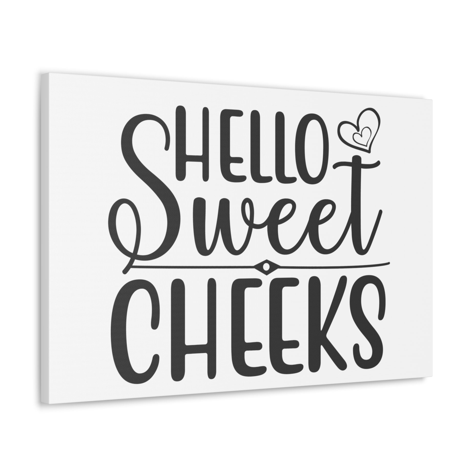 Hello Sweet Cheeks, Rustic Bathroom Decor, Farmhouse Bathroom Signs, Modern Bathroom Wall Decor, Funny Bathroom Signs, Bathroom Wall Art Ideas - SaviTraviDesigns