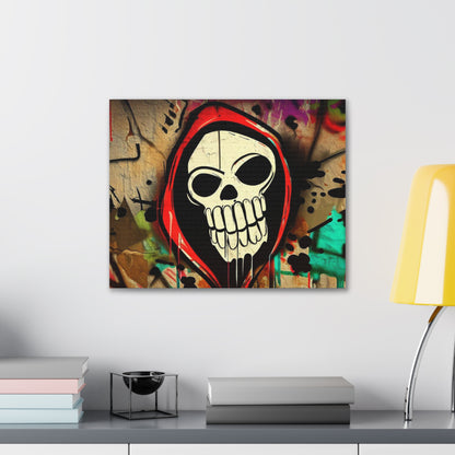 Halloween art, Skeleton canvas prints, Scary Halloween decor, Halloween home decor, Halloween wall, Gothic wall decor, Canvas Gallery Wraps - SaviTraviDesigns